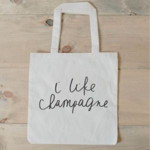 I Like Champagne tote